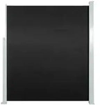 vidaXL Ausziehbare Seitenmarkise 100&times;500 cm Schwarz