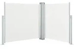 vidaXL Ausziehbare Seitenmarkise Cremewei&szlig; 100 x 600 cm