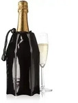 Aktiv Champagnerk&uuml;hler Motiv "Black" von Vacu Vin - A
