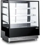 Saro Kuchenvitrine, 650 Liter Modell PATRICIA, 3 verstellbare Glasb&ouml;den, auf Rollen