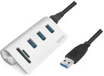 LogiLink CR0045 - USB 3.2 Gen 1 (3.1 Gen 1) Type-A - USB 3.2 Gen 1 (3.1 Gen 1) Type-A