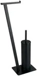WENKO Stand WC-Garnitur Mod. Lirio Schwarz matt