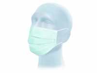 Suavel® Protec OP-Maske Mundschutz mit elastischen Ohrschlaufen, blau, Typ II ...