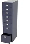 Mendler Rollcontainer Boston T851, Schubladenschrank Stahlschrank, 110x28x41cm 8