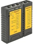 Delock Kabeltester RJ45 / RJ12 + Portfinder