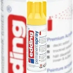 edding 5200 Permanentspray Premium Acryllack verkehrsgelb matt 200 ml