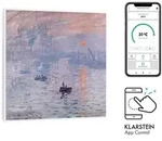 Klarstein Wonderwall Air Art Smart Infrarotheizung 60x60cm 350W Wand App Abstrakt