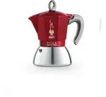 Bialetti Moka Induction Espressokocher, 4 Tassen, rot