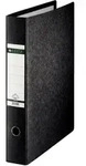 Leitz 180&deg; Ordner Breit DIN A3 80 mm Schwarz 2 Ringe 1072 Hartpappe Wolkenmarmor