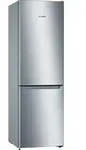 Bosch Serie 2 KGN36NLEA K&uuml;hl- und Gefrierkombination Freistehend 305 l E Edelstahl