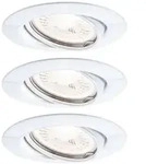 Paulmann LED Einbauleuchte 3-Step-Dim Base Basisset schwenkbar rund 90mm 20&deg;...