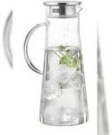 Caterado Glaskaraffe FARO, mit Griff, Inhalt: 1,7 Liter H&ouml;he: 285mm, Durchmesser: 