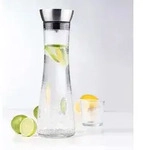 HI Wasserkaraffe mit Ausgie&szlig;er Transparent 1,2 L