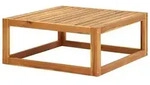 vidaXL 5-tlg. Garten-Lounge-Set mit Auflagen Massivholz Akazie