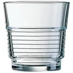 Arcoroc Spirale Tumbler, Trinkglas, stapelbar, 250ml, Glas geh&auml;rtet, transparent, 6