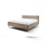 Meise M&ouml;bel Stauraumbett Lotte 160x200 cm | Bettkasten & Lattenrost | Webstoff Beige
