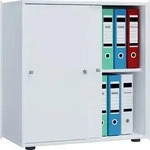 VCM B&uuml;roschrank Lona Wei&szlig;