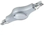 Paulmann URail Verbinder Linienverbinder beleuchtet 189x57mm 5,3W Chrom matt 95477