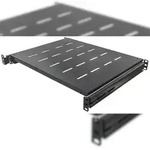 INTELLINET 48,3cm 19 Zoll Fachboden ausziehbar 1 HE 600mm tief 350mm Ablageflaeche