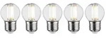 Paulmann Filament Bundle LED Tropfen E27 230V 5x470lm 5x5W 2700K Klar 5093