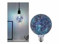 Paulmann Miracle Mosaic Edition LED Globe E27 230V 470lm 5W 2700K dimmbar Blau