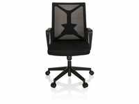 Bürostuhl / Drehstuhl ENCO Netzstoff schwarz klappbar hjh OFFICE