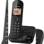 Panasonic Schnurlostelefon mit AB KX-TGC420GB schwarz