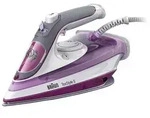 Braun TexStyle 5 SI 5037 VI Dampfb&uuml;geleisen Keramik-B&uuml;gelsohle 2700 W Violett
