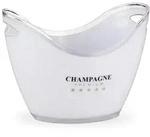 Relaxdays Sektk&uuml;hler, Champagne Premium, 6l Volumen, Getr&auml;nke k&uuml;hlen,