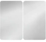 WENKO Herdabdeckplatte Universal Mod. Silber, 2er Set