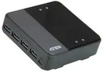 ATEN US3344 4-Port USB zu USB-C Sharing