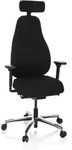 B&uuml;rostuhl / Drehstuhl RESISTIO Stoff schwarz hjh OFFICE