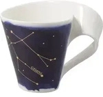 Villeroy & Boch Wave Stars Becher mit Henkel Zwilling / Gemini 300ml