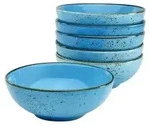 CreaTable Nature Collection Blue Mehrzweckschale 6-tlg Steinzeug