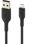 Belkin Lightning Lade/Sync Kabel PVC mfi zertifiziert 15cm blk