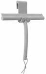 Blomus VIPO Duschwischer, Duschabwischer, Duschabzieher, Silikon, micro chip, 25 cm,