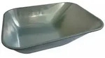 mefro Ersatzmulde 85l Mulde Schiebkarre 86x60x32,5 cm Schubkarre Transportkarre Karre