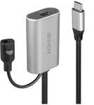 LINDY USB-Kabel USB 3.2 Gen1 (USB 3.0 / USB 3.1 Gen1) USB-C&reg; Stecker, USB-C&reg; Buchse