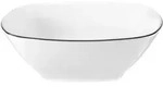 Seltmann Weiden Lido Black Line Dessertschale eckig 15 cm - DS