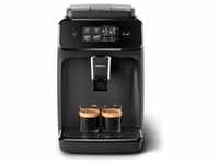 PHILIPS Espresso-Kaffeemaschine für Bohnenkaffee mit Mahlwerk - 2 Getränke -