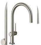 Hans Grohe Hansgrohe Talis M54 Armatur Einhebel-K&uuml;chenmischer 220, 1jet Edelstahl