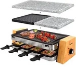 Syntrox Germany Raclette-Grill Set Lugano mit Wechselplatten