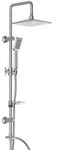 Duschset EASY COOL, Regendusche ohne Armatur, Duschsystem mit Seifenschale,