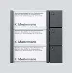 Siedle&S&ouml;hne Tasten-Modul TM 612-3 DG 200038761-00