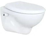 Belvit WC Toilette H&auml;nge Wand WC (RosenStern) mit Soft-Close Deckel