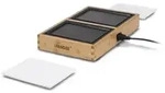 Princess Chef-Tischgrill Dinner4Two Pure 420 W Metall und Bambusholz