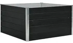 vidaXL Hochbeet 100&times;100&times;45 cm Verzinkter Stahl Anthrazit