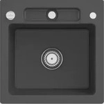 Villeroy & Boch Villeroy&Boch Sp&uuml;lbecken, K&uuml;chensp&uuml;le Siluet 50 S Graphite
