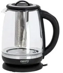 Camry CR 1290 Waserkocher Glas mit Temperatureinstellung 2 L 2200 Watt