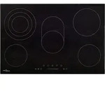 vidaXL Glaskeramik-Kochfeld mit 5 Platten Touch Control 90cm cm 8500 W